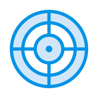 hedef simge vektör illüstrasyonu 