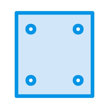 zar simgesi vektör illüstrasyonu 