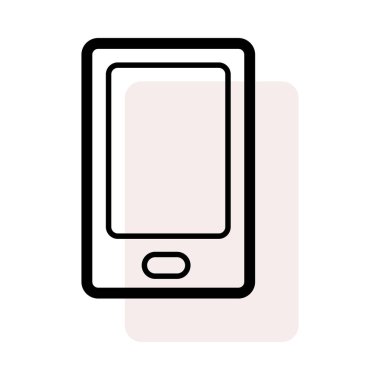 Telefon simgesi vektör illüstrasyonu 