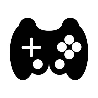 Video oyunu simgesi, vektör illüstrasyonu 