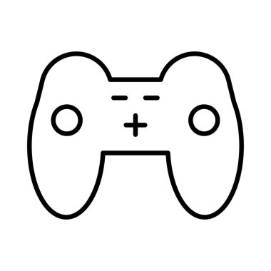 Video oyunu simgesi, vektör illüstrasyonu 