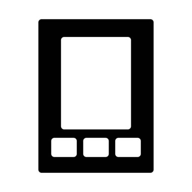 Telefon simgesi vektör illüstrasyonu 