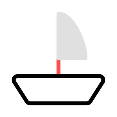 tekne vektör çizim. Spor