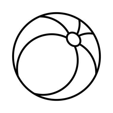 topu simge vektör çizim. Spor