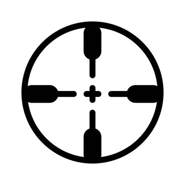 hedef simge vektör illüstrasyonu 