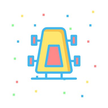 paten simge vektör çizim 