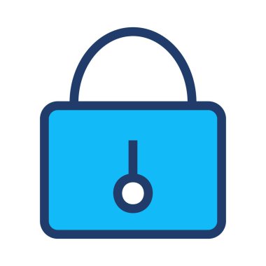 ikon vektör illüstrasyonunu kilitle 