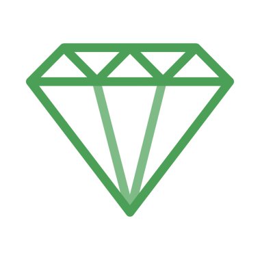 Diamante işareti, kutsal kişilerin resmi, vektör çizim 