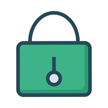 ikon vektör illüstrasyonunu kilitle 