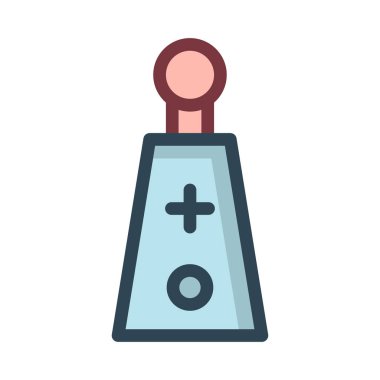 güç simgesi vektör illüstrasyonu 