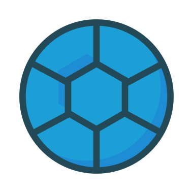 topu simge vektör çizim. Spor