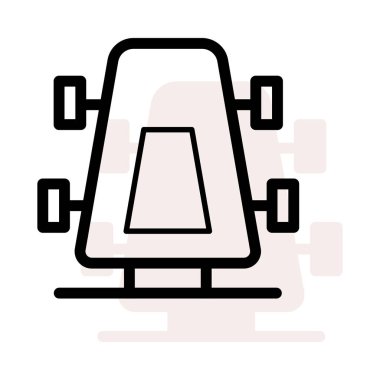 paten simge vektör çizim 