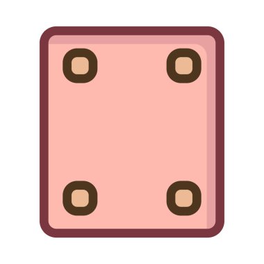 zar simgesi vektör illüstrasyonu 