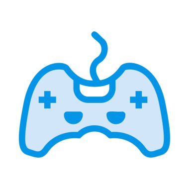 Video oyunu simgesi, vektör illüstrasyonu 