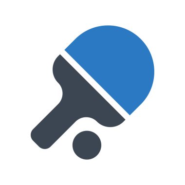 Tenis raket ve top vektör çizim 