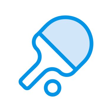 Tenis raket ve top vektör çizim 