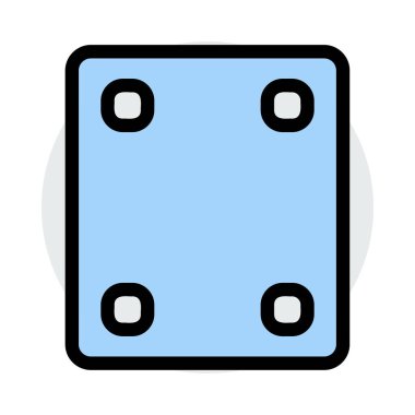 zar simgesi vektör illüstrasyonu 