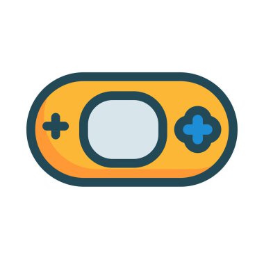 oyun pod simge vektör çizim 