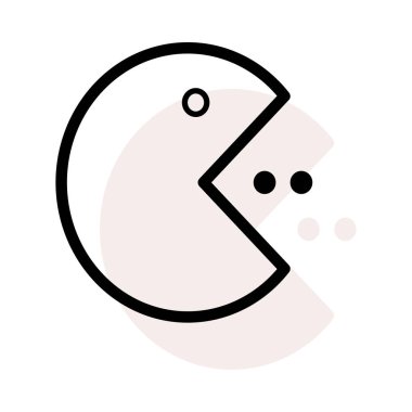 oyun simgesi vektör çizimi 