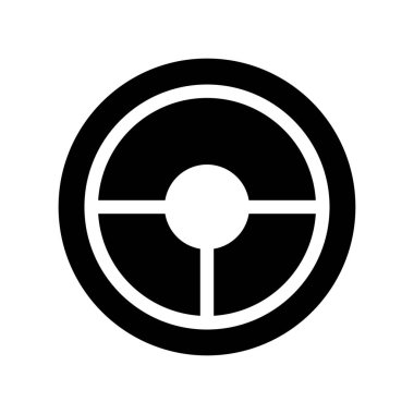 Çember ikon vektör illüstrasyonu 