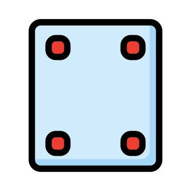 zar simgesi vektör illüstrasyonu 