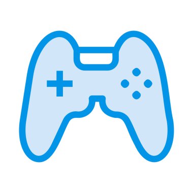 Video oyunu simgesi, vektör illüstrasyonu 