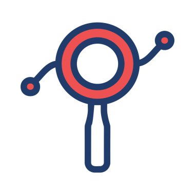 Web geliştirme için mobil tasarım simgesi. Vektör çizim