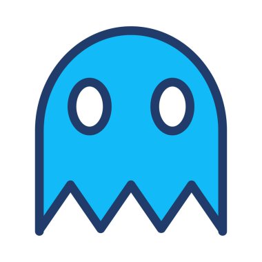 canavar simgesi vektör illüstrasyonu 