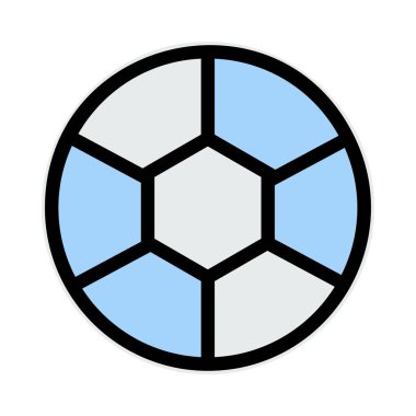 topu simge vektör çizim. Spor