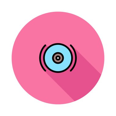 düğme simgesi vektör illüstrasyonu 