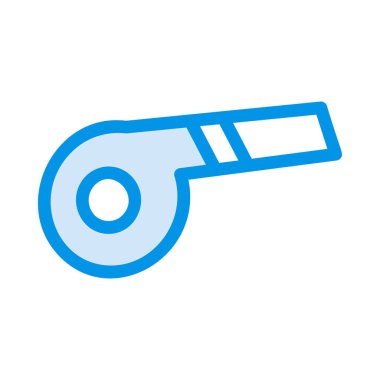 ıslık simgesi vektör illüstrasyonu 