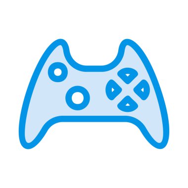 Video oyunu simgesi, vektör illüstrasyonu 