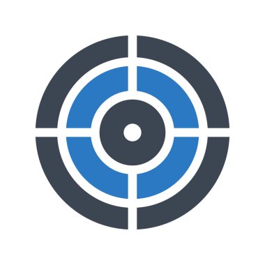 hedef simge vektör illüstrasyonu 