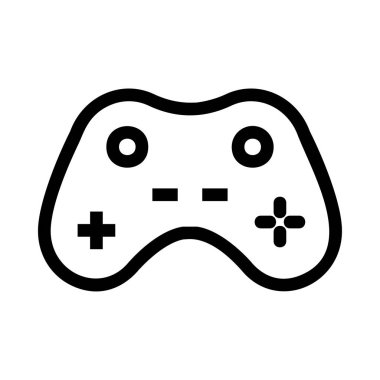 oyun oyun çubuğu simgesi, vektör çizim 