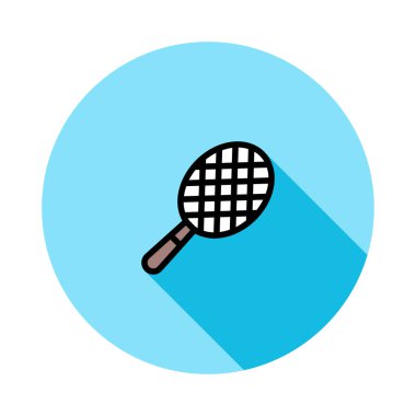 Tenis raketi vektör illüstrasyonu 