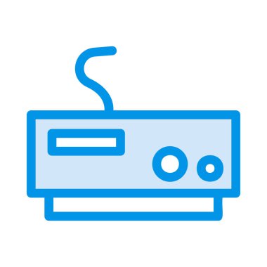 istasyonu simge vektör çizim oynamak 