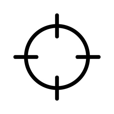 hedef simge vektör illüstrasyonu 