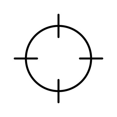 hedef simge vektör illüstrasyonu 