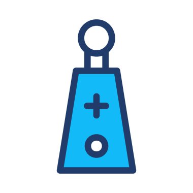 güç simgesi vektör illüstrasyonu 