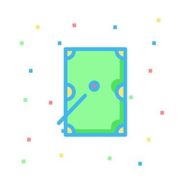 Havuzu simge vektör çizim 