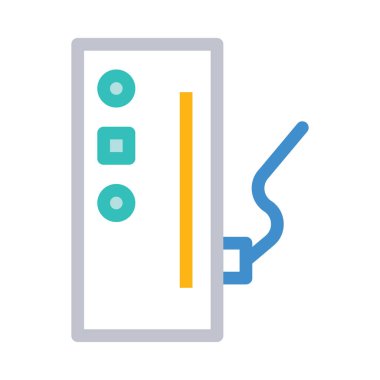 oyun pod simge vektör çizim 