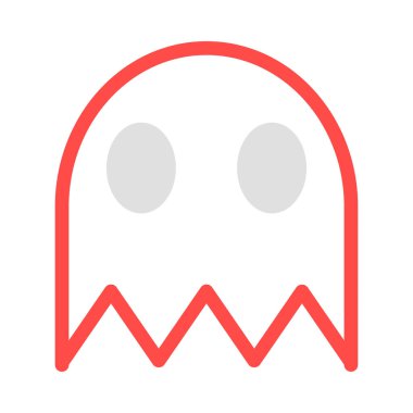 canavar simgesi vektör illüstrasyonu 