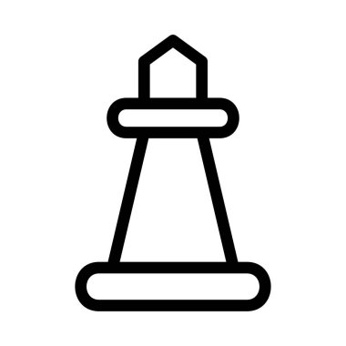 Satranç ikonu vektör illüstrasyonu 