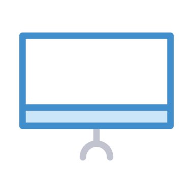 Ekran simge vektör çizim 