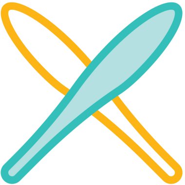 beysbol yarasa simgesi vektör illüstrasyonu 