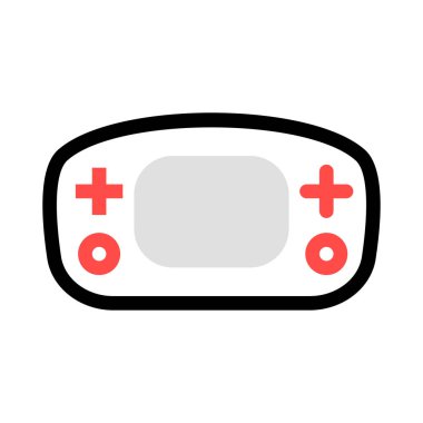 joystick simgesi vektör illüstrasyonu 