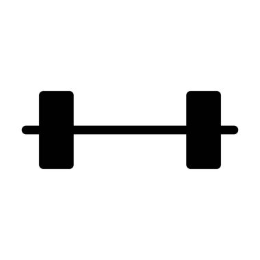 Halter simgesi, spor vektör çizim 