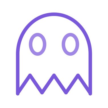 canavar simgesi vektör illüstrasyonu 