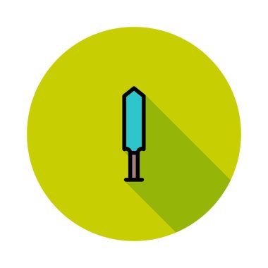 kriket sopası simge vektör çizim 