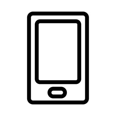 Telefon simgesi vektör illüstrasyonu 